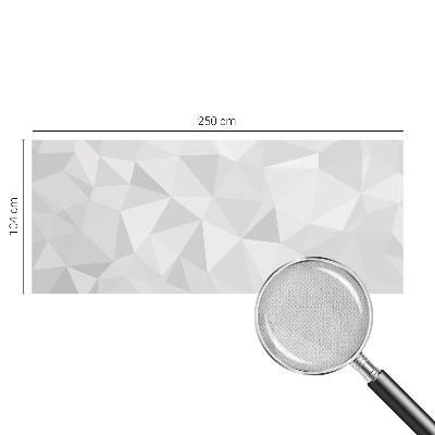 Papel mural con patrón decorativo con un motivo de mosaico triangular