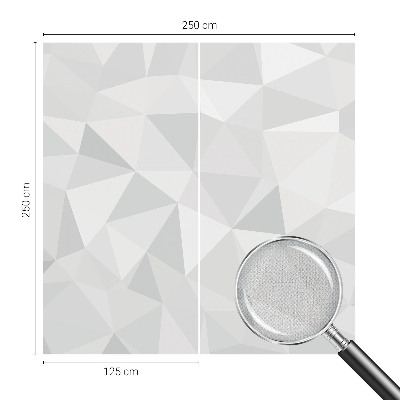 Papel mural con patrón decorativo Mosaico triangular