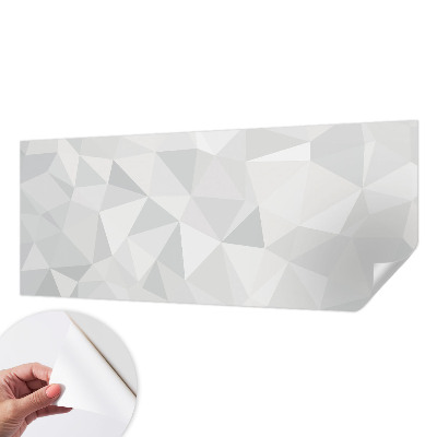 Papel mural con patrón decorativo con un motivo de mosaico triangular