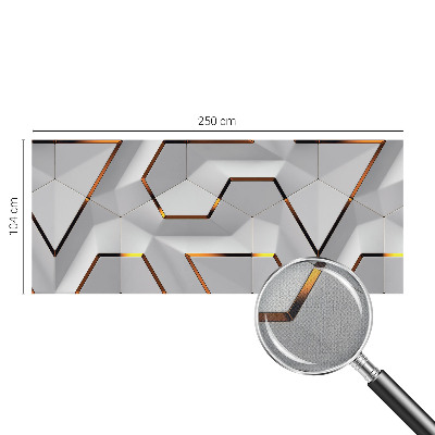 Papel mural con patrón decorativo Patrones tridimensionales