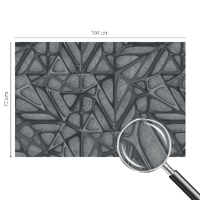 Mural de pared con estampado hermoso Patrones geométricos
