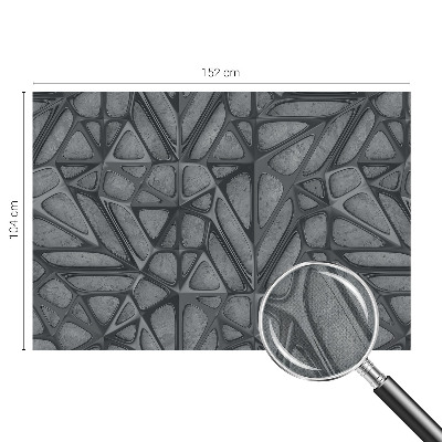 Mural de pared con estampado hermoso Patrones geométricos