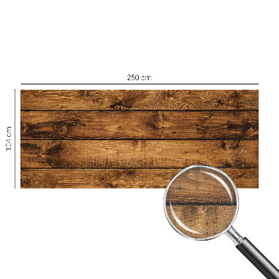 Fotomural decorativo para cabecero de cama con diseño de tablas de madera