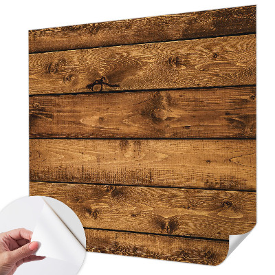 Fotomural decorativo para cabecero de cama con diseño de tablas de madera