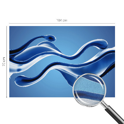 Mural de pared con estampado hermoso Ligereza abstracta