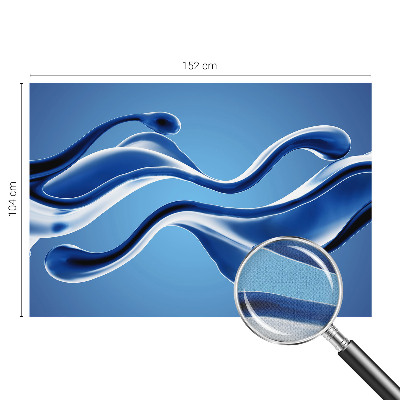 Mural de pared con estampado hermoso Ligereza abstracta