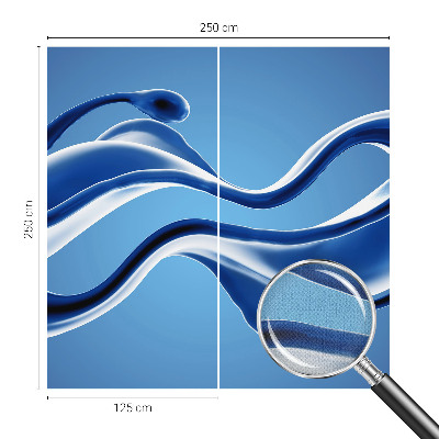 Mural de pared con estampado hermoso Ligereza abstracta