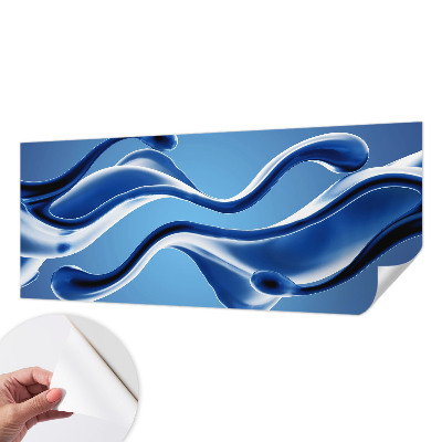Mural de pared con estampado hermoso con el motivo «Ligereza abstracta»