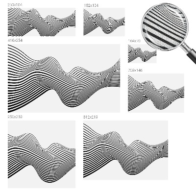 Papel mural texturado decorativo con diseño de abstracción dinámica