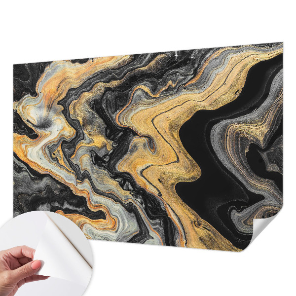 Mural de pared con estampado hermoso Caleidoscopio de líneas