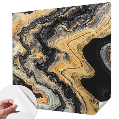 Mural de pared con estampado hermoso Caleidoscopio de líneas