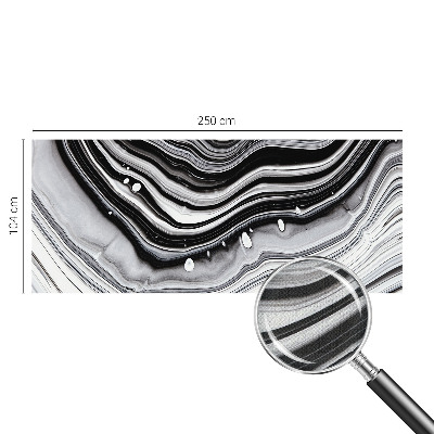 Papel mural texturado decorativo con diseño de ondas ópticas