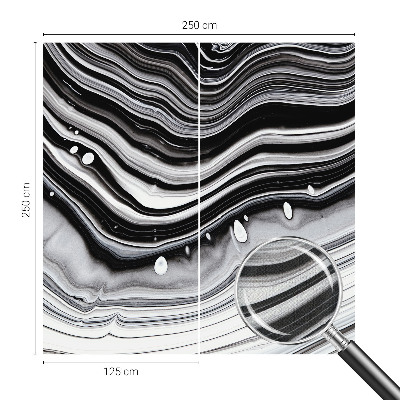Papel mural texturado decorativo con diseño de ondas ópticas