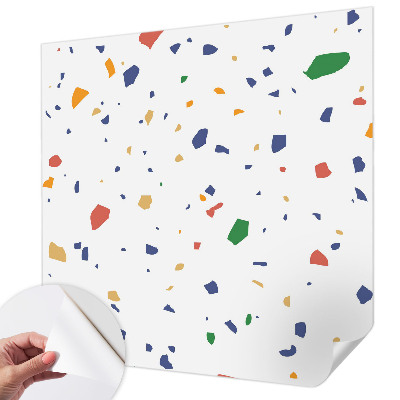 Fotomural decorativo para cabecero de cama piezas de arcoíris