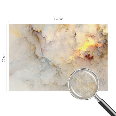 Papel mural con patrón decorativo Paisaje colorido