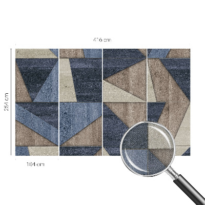 Papel mural con patrón decorativo Patrones geométricos