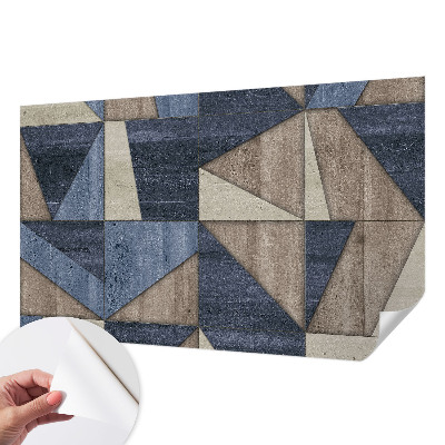 Papel mural con patrón decorativo con patrones geométricos