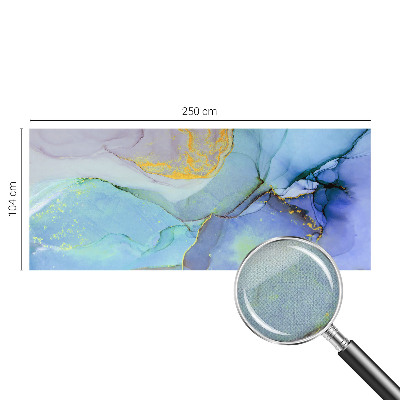 Fotomural decorativo para cabecero de cama Formas de acuarela