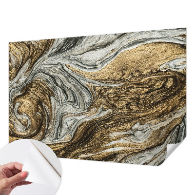 Papel mural texturado decorativo con un diseño de remolinos abstractos