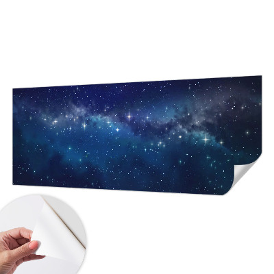 Fotomural decorativo para cabecero de cama Noche estrellada