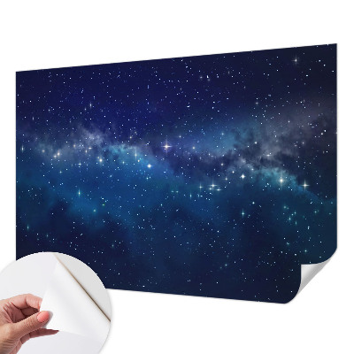 Fotomural decorativo para cabecero de cama Noche estrellada
