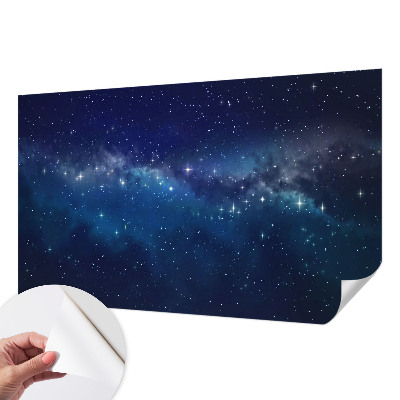 Fotomural decorativo para cabecero de cama Noche estrellada