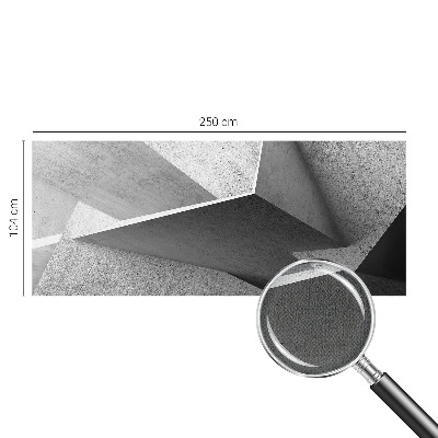 Papel mural texturado decorativo Estructuras geométricas