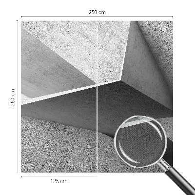 Papel mural texturado decorativo Estructuras geométricas