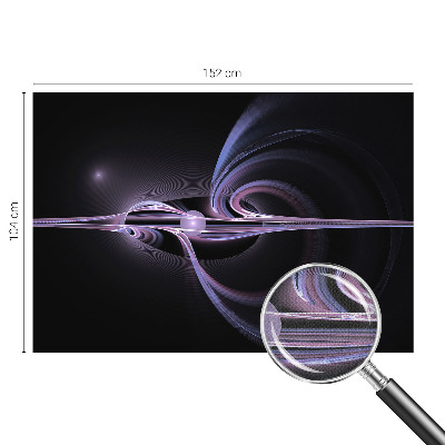 Fotomural decorativo para cabecero de cama con diseño de abstracción cósmica