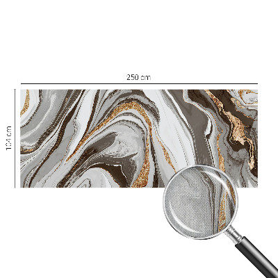 Fotomural decorativo para cabecero de cama con diseño de remolinos de mármol