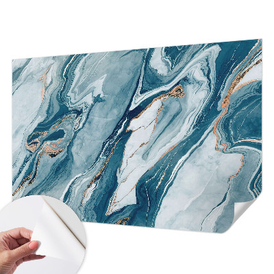 Mural de pared con estampado hermoso con motivo de elegancia mineral