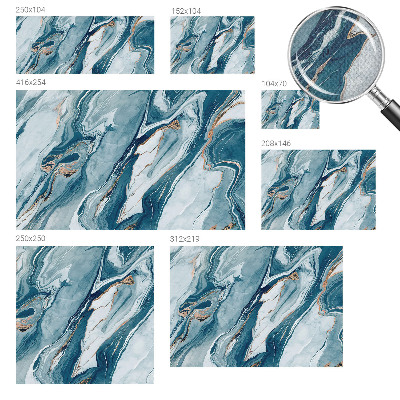 Mural de pared con estampado hermoso Elegancia mineral