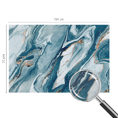 Mural de pared con estampado hermoso con motivo de elegancia mineral