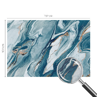 Mural de pared con estampado hermoso con motivo de elegancia mineral