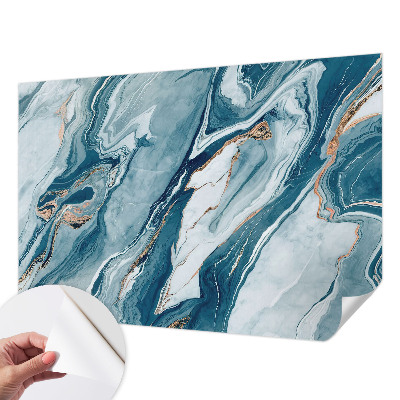 Mural de pared con estampado hermoso con motivo de elegancia mineral