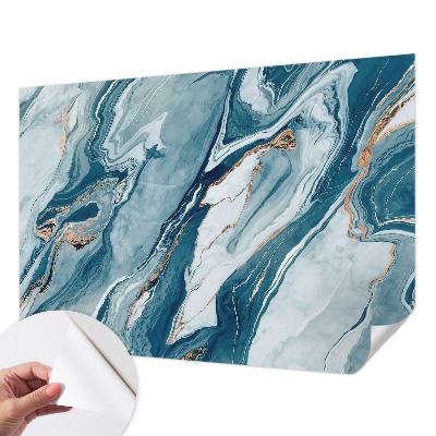 Mural de pared con estampado hermoso con motivo de elegancia mineral