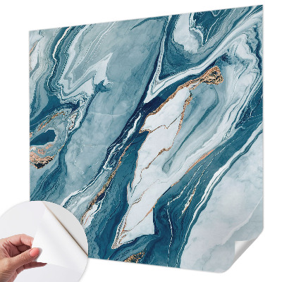 Mural de pared con estampado hermoso con motivo de elegancia mineral