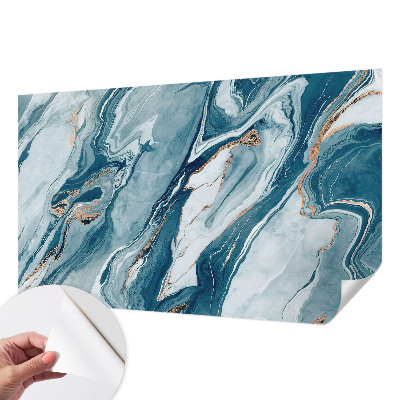 Mural de pared con estampado hermoso con motivo de elegancia mineral