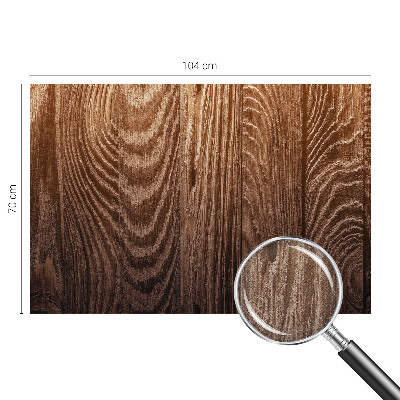 Papel mural con patrón decorativo Anillos de madera