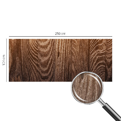 Papel mural con patrón decorativo Anillos de madera
