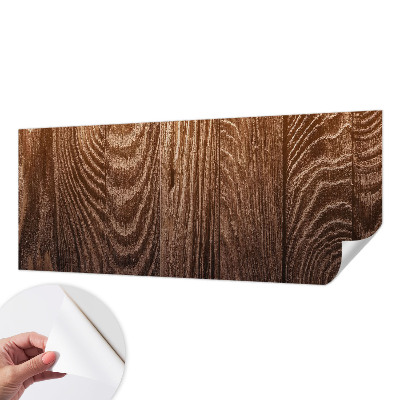 Papel mural con patrón decorativo Anillos de madera