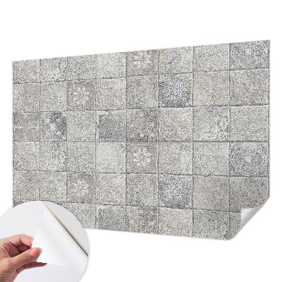 Fotomural decorativo para cabecero de cama con patrones sutiles