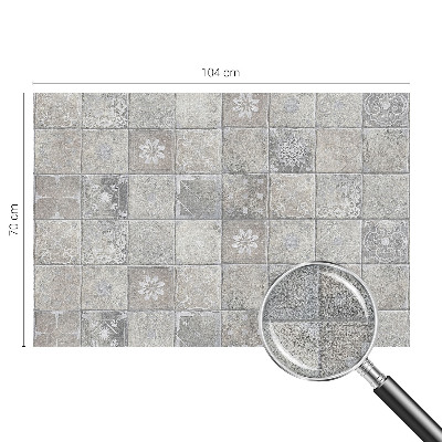 Fotomural decorativo para cabecero de cama con patrones sutiles