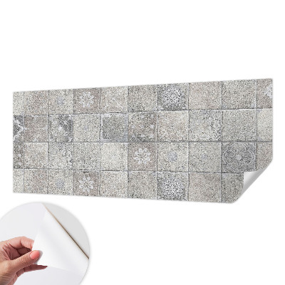 Fotomural decorativo para cabecero de cama con patrones sutiles