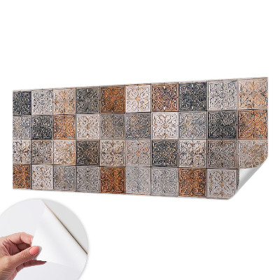 Papel mural texturado decorativo Azulejos ornamentales