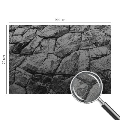 Papel mural con patrón decorativo Texturas de piedra