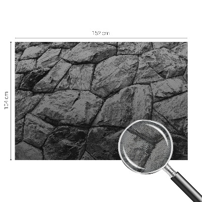 Papel mural con patrón decorativo con textura de piedra