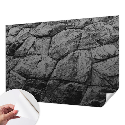 Papel mural con patrón decorativo con textura de piedra