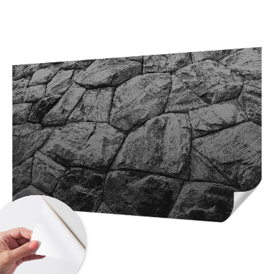 Papel mural con patrón decorativo con textura de piedra