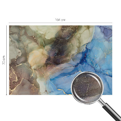 Papel mural texturado decorativo Abstracto colorido